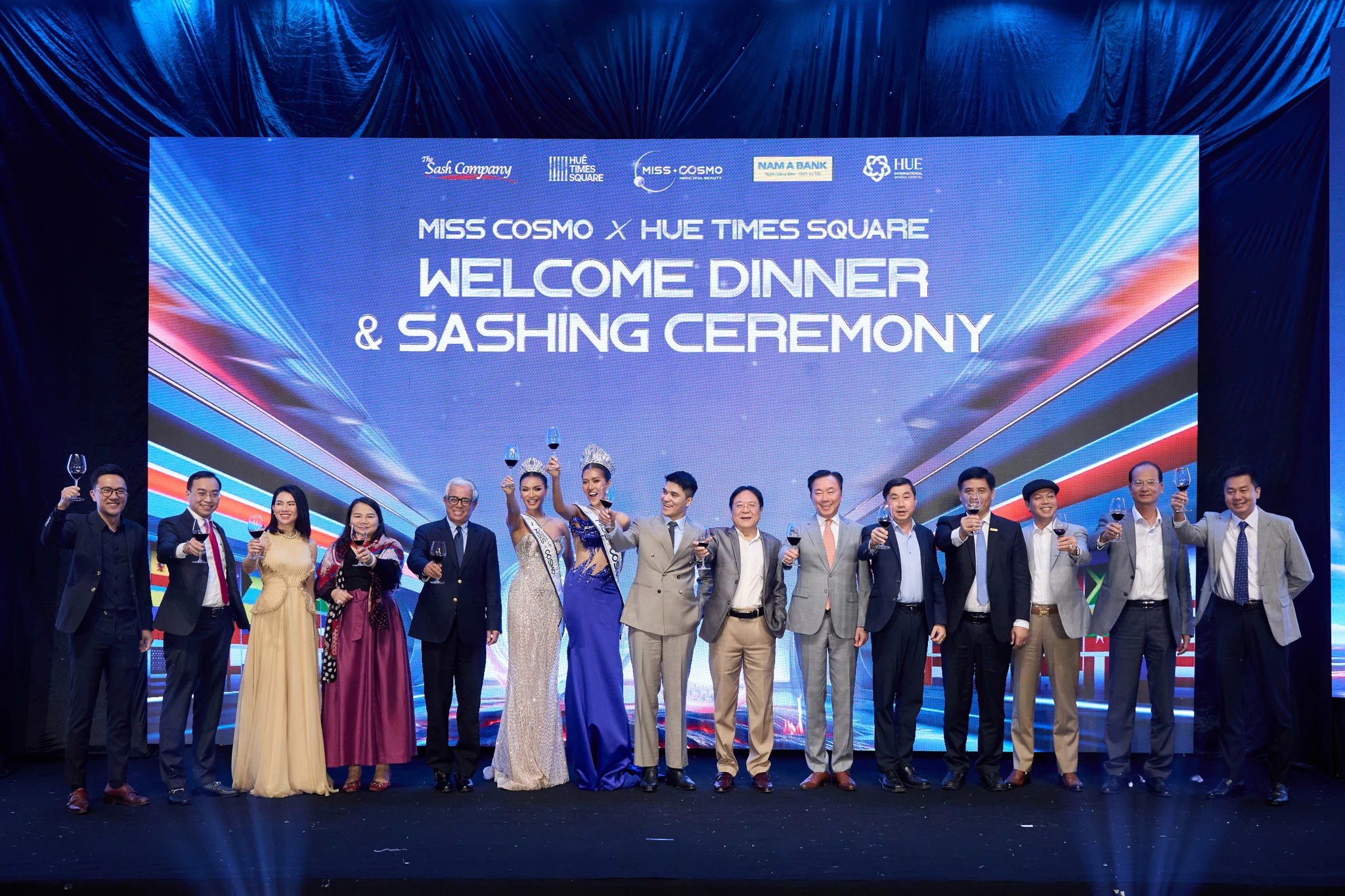 HUẾ TIMES SQUARE x MISS COSMO 2025 | WELCOME DINNER & SASHING CEREMONY