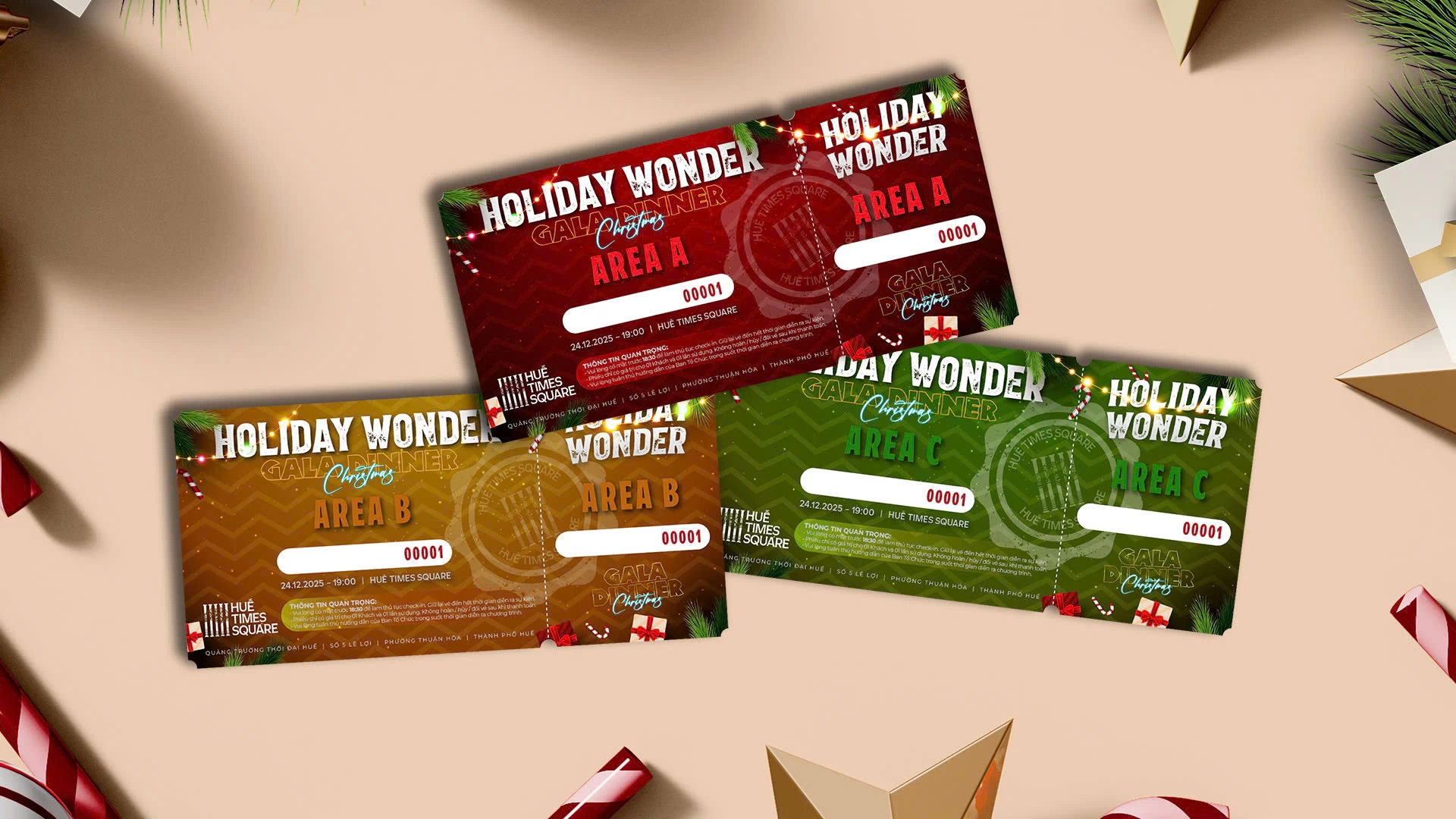 THÔNG TIN VÉ CHRISTMAS GALA DINNER 2025